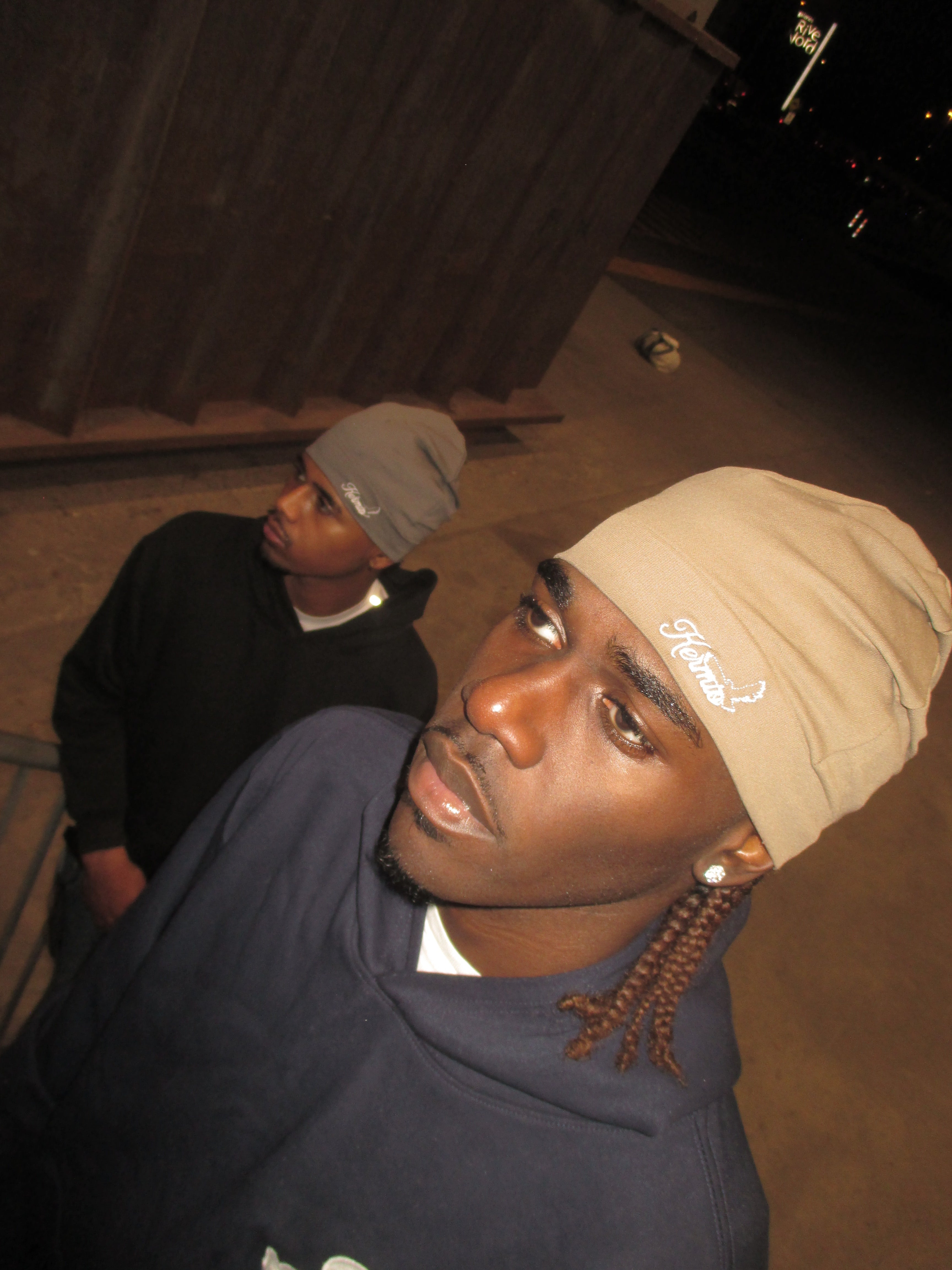 satin skull cap